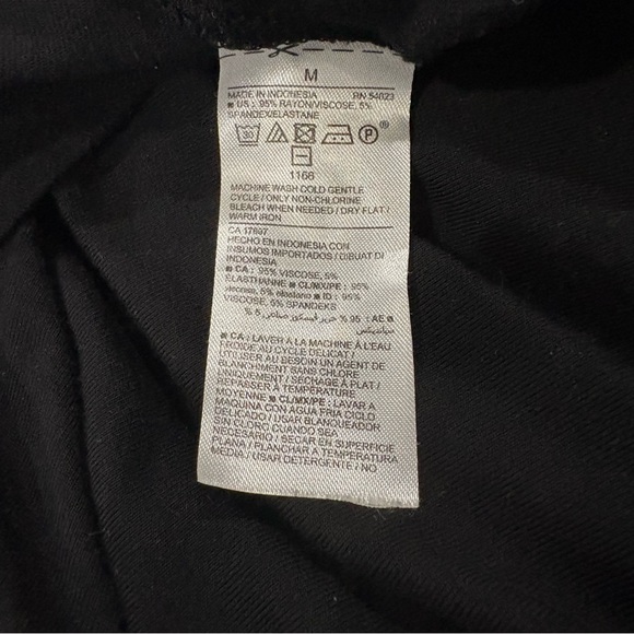 Old Navy Classic Black Long Sleeve Swing Dress Size Medium - Picture 6 of 6